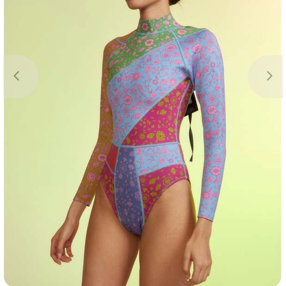 CYNTHIA ROWLEY PATCHWORK WETSUIT - Picture 2 of 9